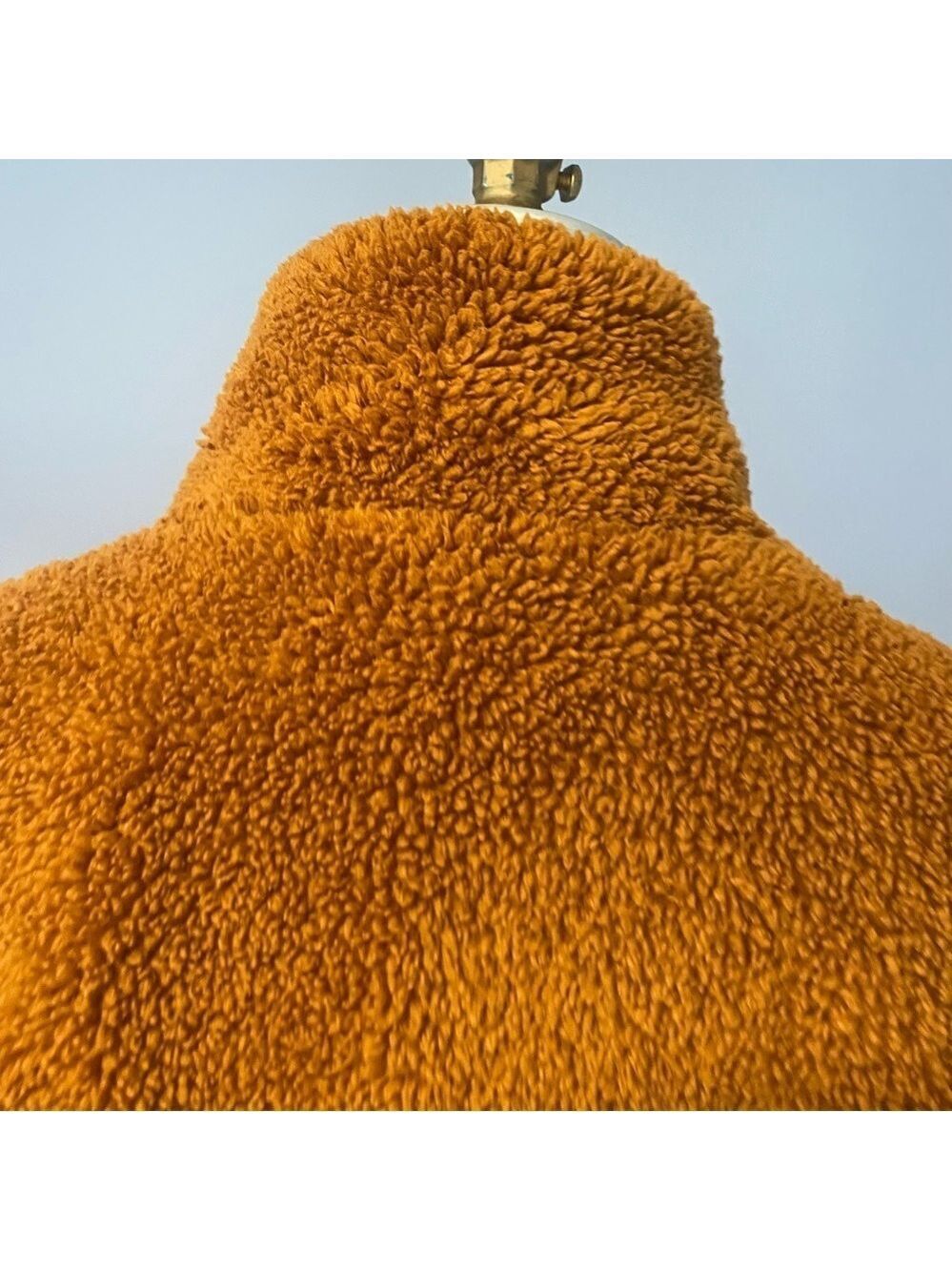 | J. Crew– Teddy Fleece Jacket Size Medium - Picture 5 of 9